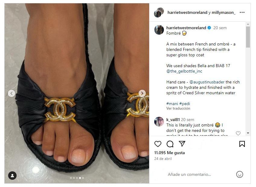 La manicura fombré se caracteriza por ser minimalista, sofisticada y “glossy”