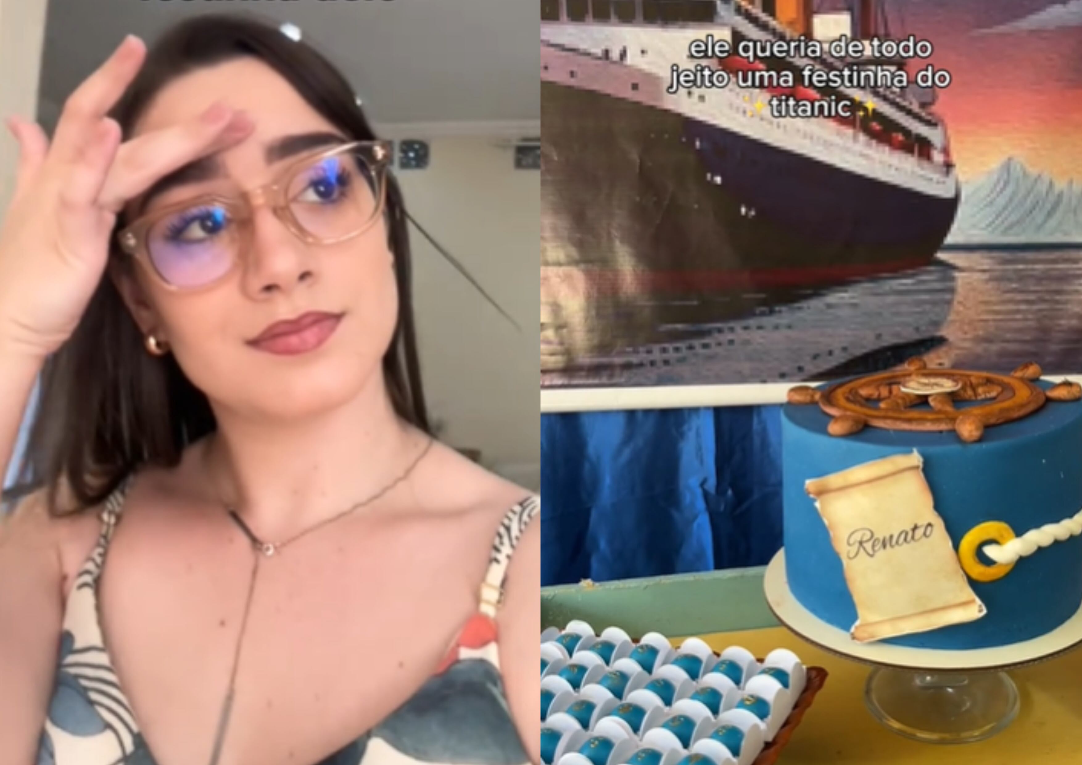 Mulher viraliza e diverte a web ao compartilhar tema inusitado escolhido pelo filho para sua festa de aniversário