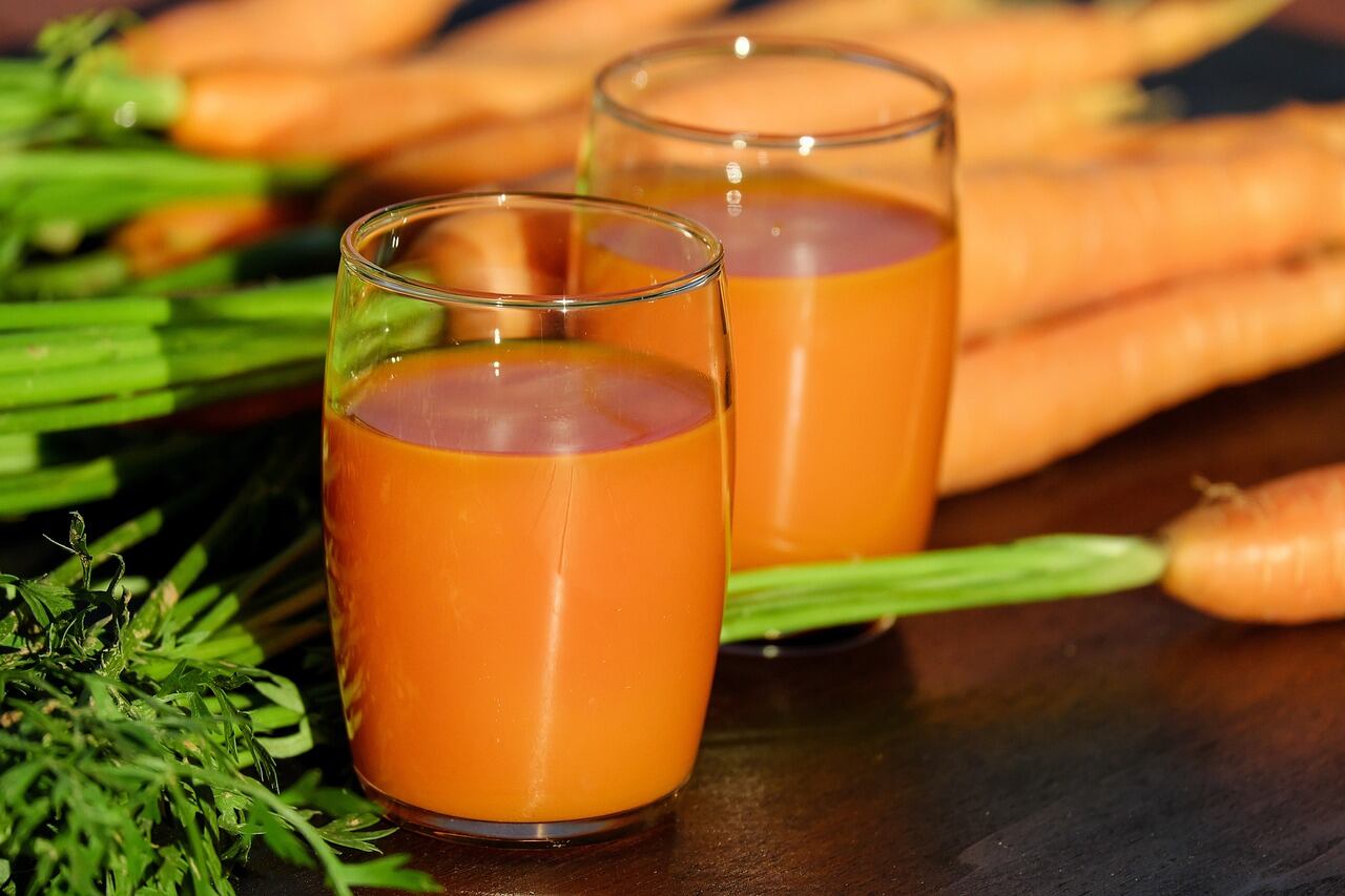 Suco de cenoura