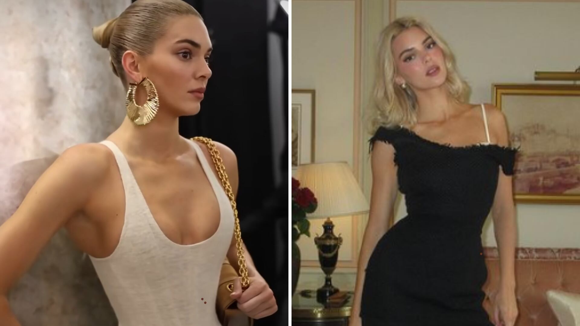 Kendall Jenner se llenó de críticas tras desfilar en París con un ajustadísimo corsé que desfiguró cuerpo.