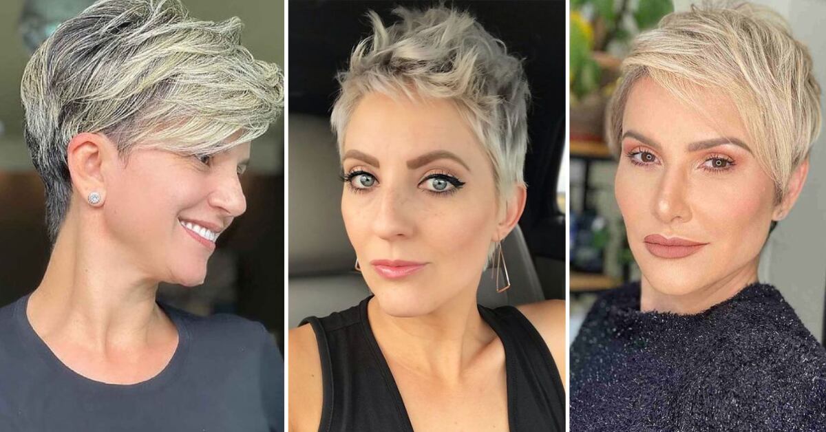 Cortes de cabello pixie para mujeres 40 años