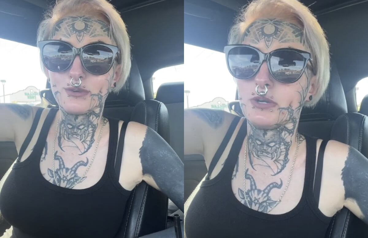 “Não é justo”: jovem acusa empresa de não contratá-la por ter muitas tatuagens; veja vídeo