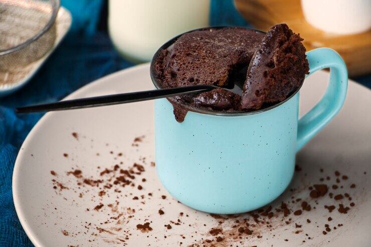 Receita caseira de bolo de caneca super deliciosa para fazer em APENAS 3 minutos